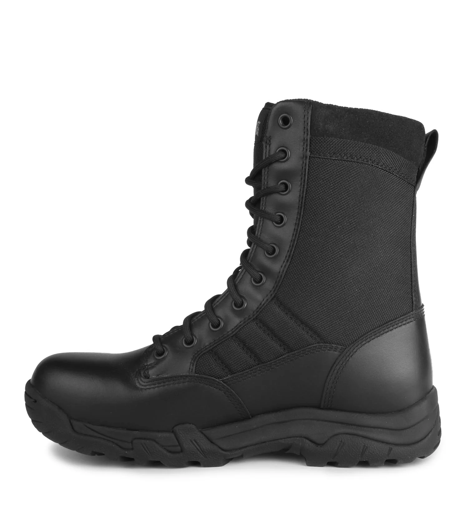 10-4, Black | 8" Lightweight Tactical Leather & Ballistic Nylon Boots - Image 3