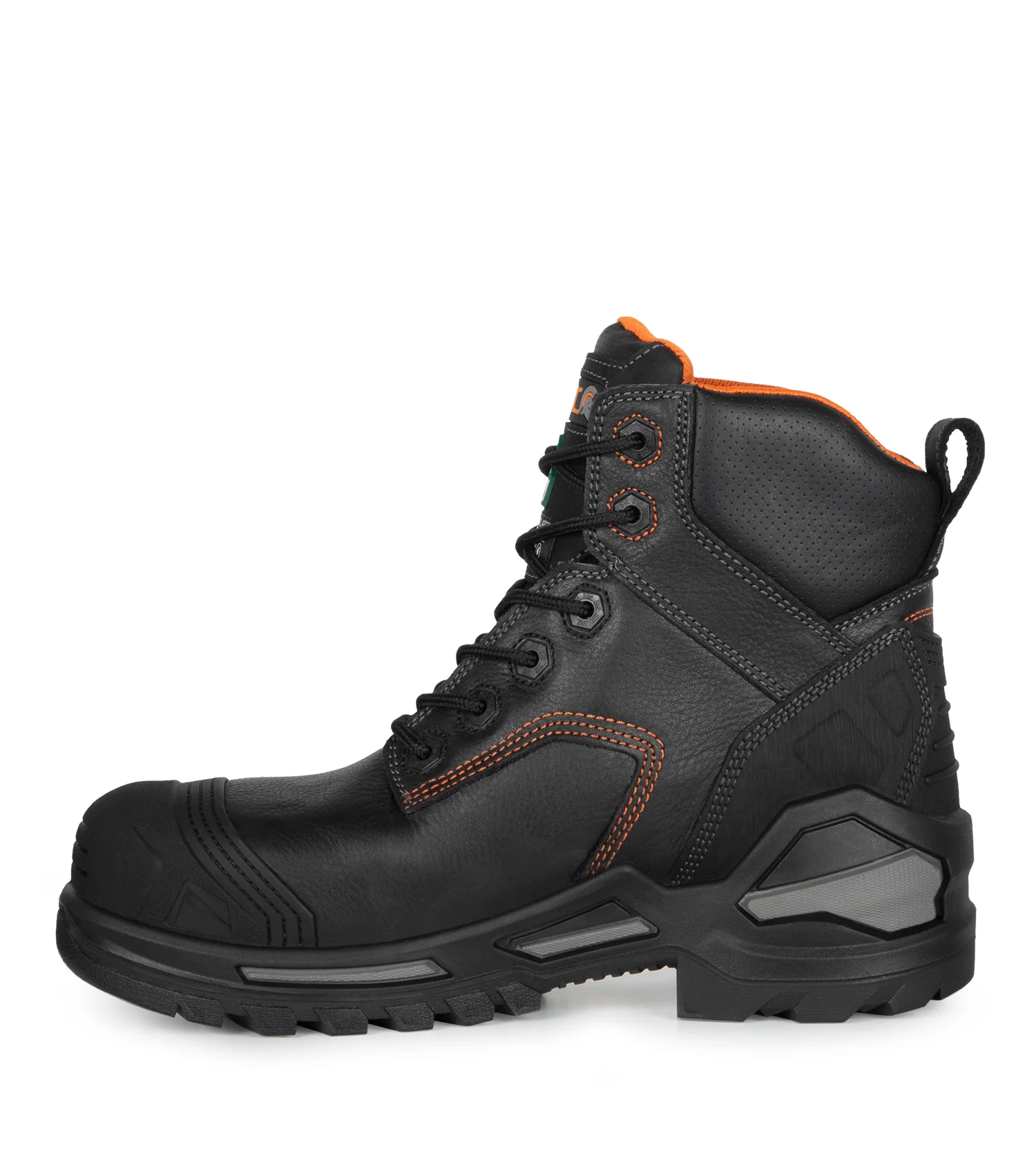 Blade6, Black | 6” Waterproof Leather Work Boots | Vibram Megarip Pro - Image 3