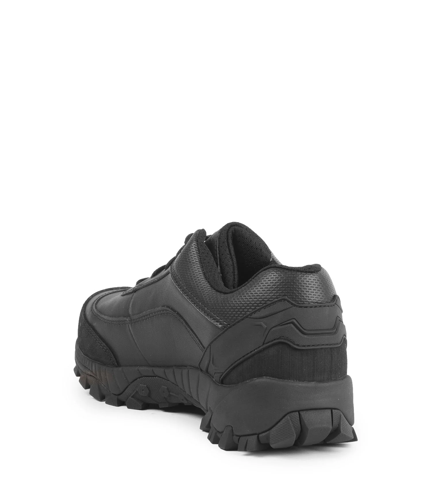 Bruce, Black | Athletic Leather Work Shoes | Vibram TC4+ Outsole - Image 4