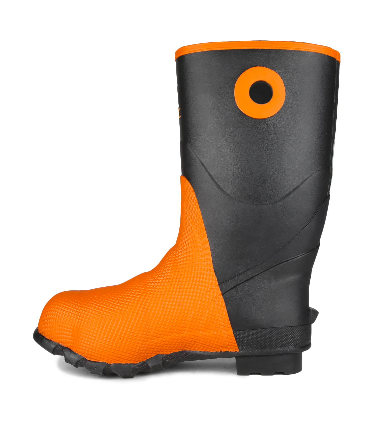 Geo II, Black & Orange | 14'' Rubber Work Boots | Metguard Protection - Image 3