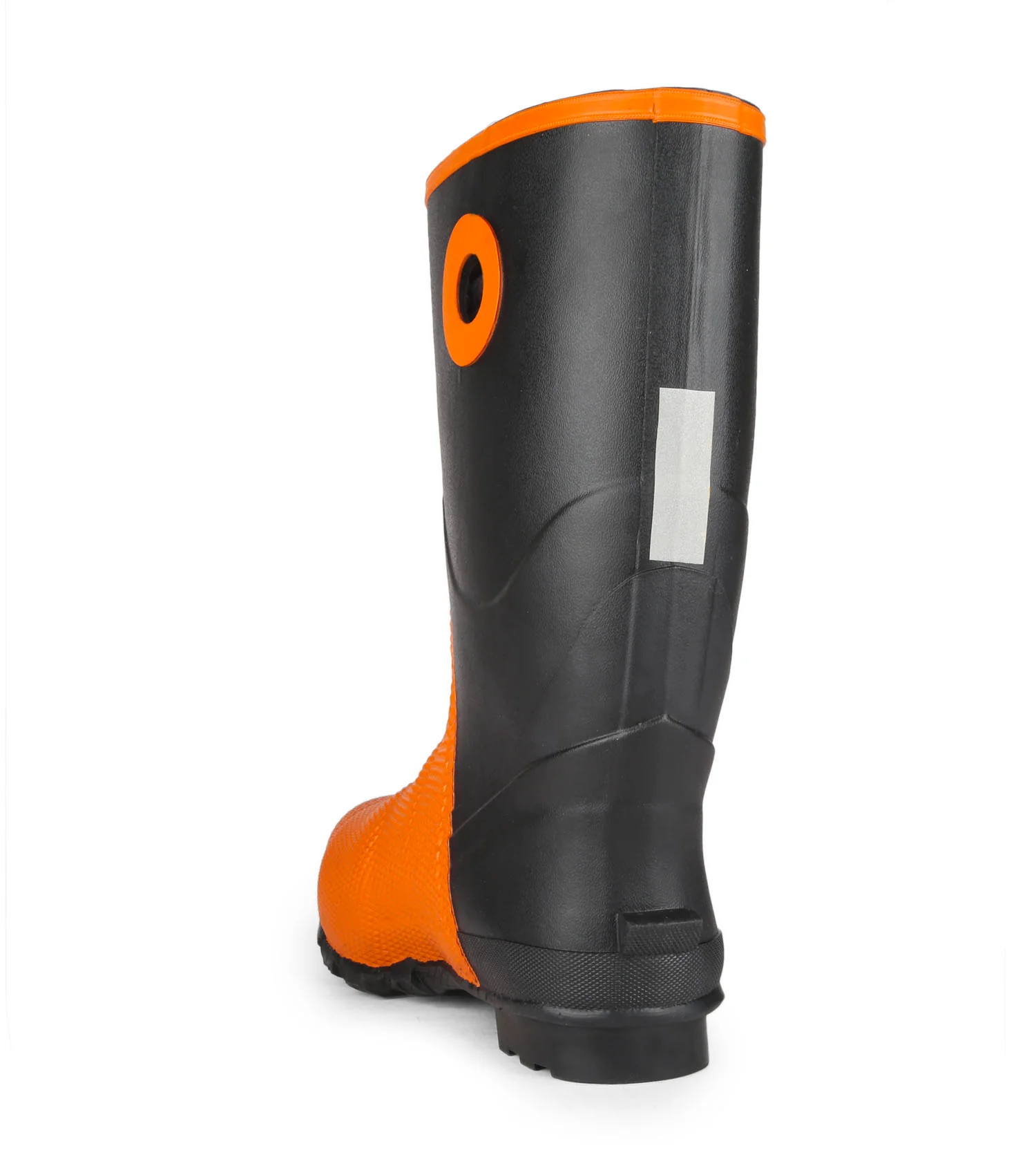 Geo II, Black & Orange | 14'' Rubber Work Boots | Metguard Protection - Image 4