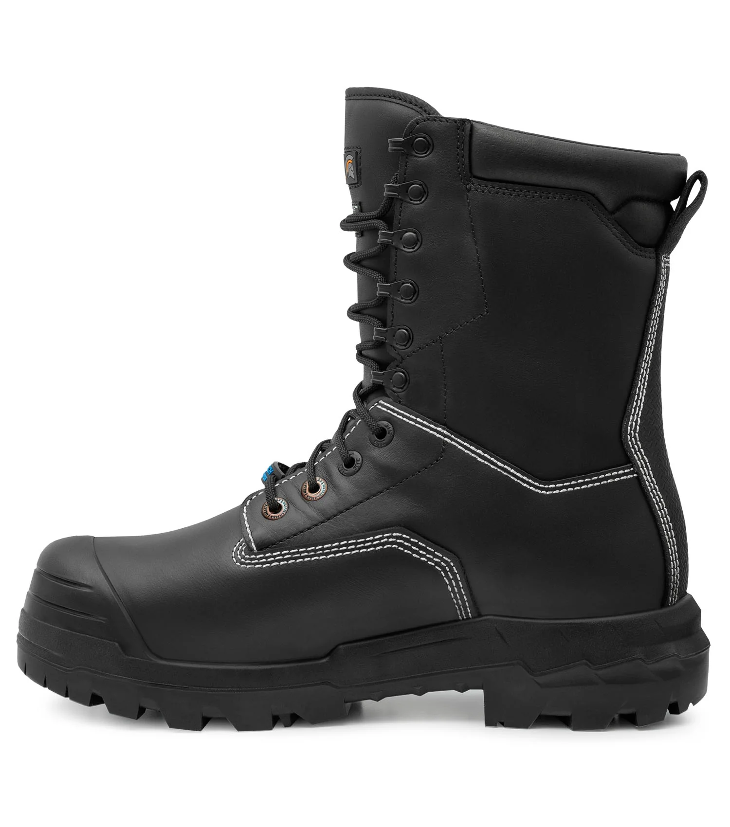 Hardrock Flex, Black | 10" Leather Work Boots | Internal Metguard - Image 3