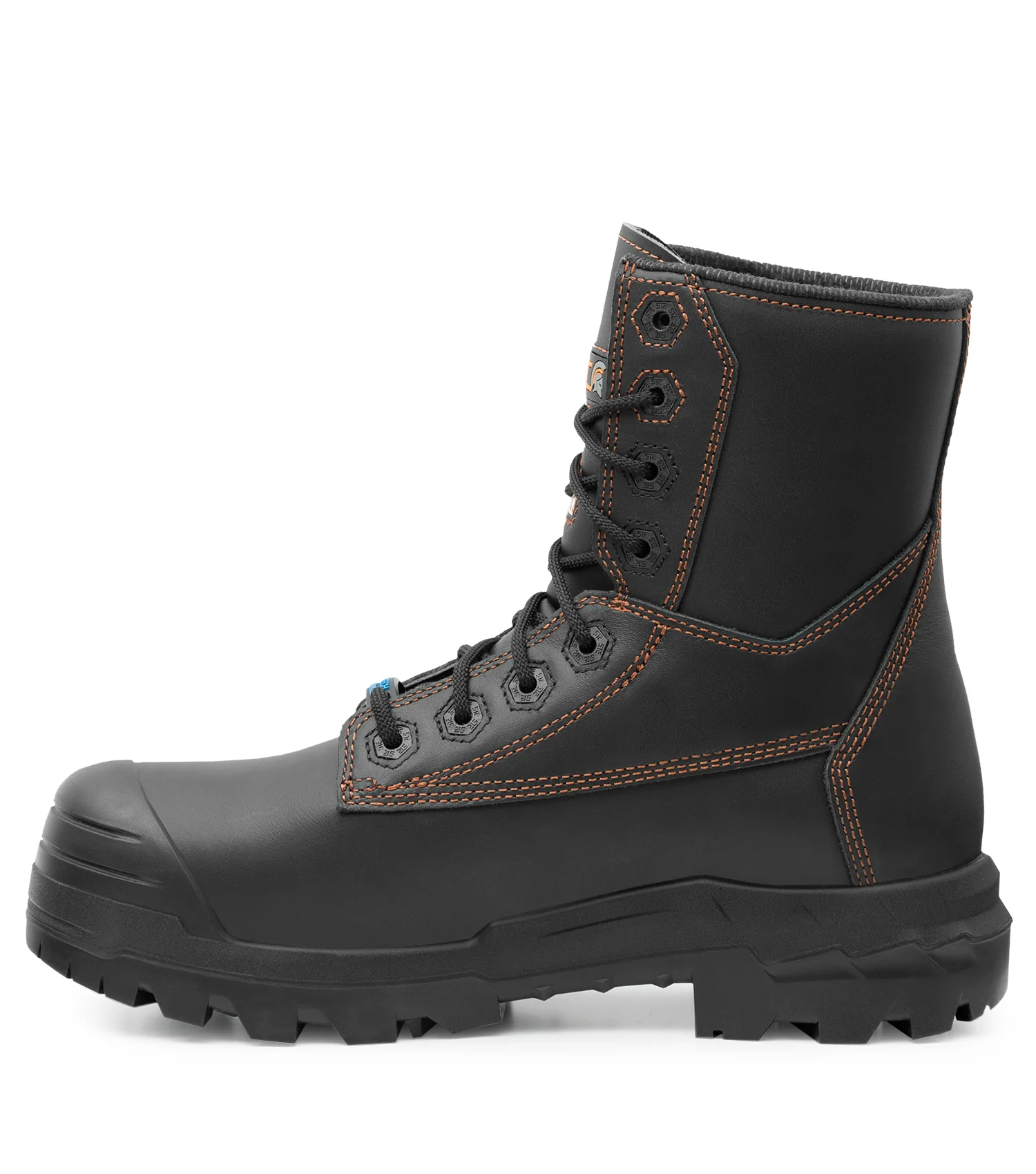 Metpro Flex, Black | 8" Leather Work Boots | Metguard Protection - Image 3