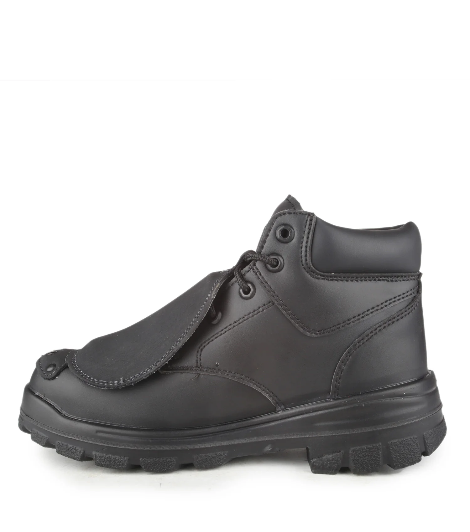 Press, Black | 6'' Leather Work Boots | Metguard Protection - Image 3
