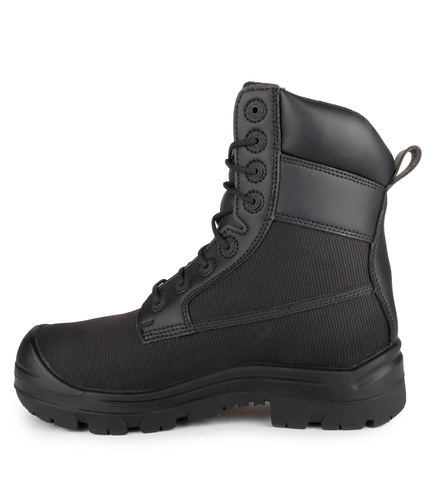 Shire, Black | 8" Vegan Waterproof Work Boots | Vibram TC4+ - Image 3